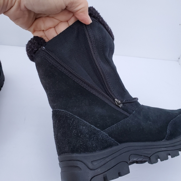 *GUC* SOREL Black Waterfall Waterproof Tall Boot - Picture 3 of 8